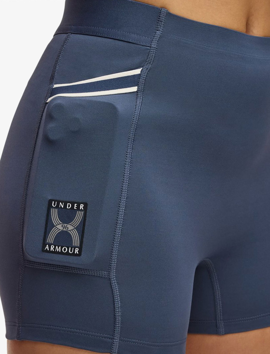 Under Armour Run 96 Kadın Mavi Kısa Tayt Under Armour Run 96 Kadın Mavi Kısa Tayt