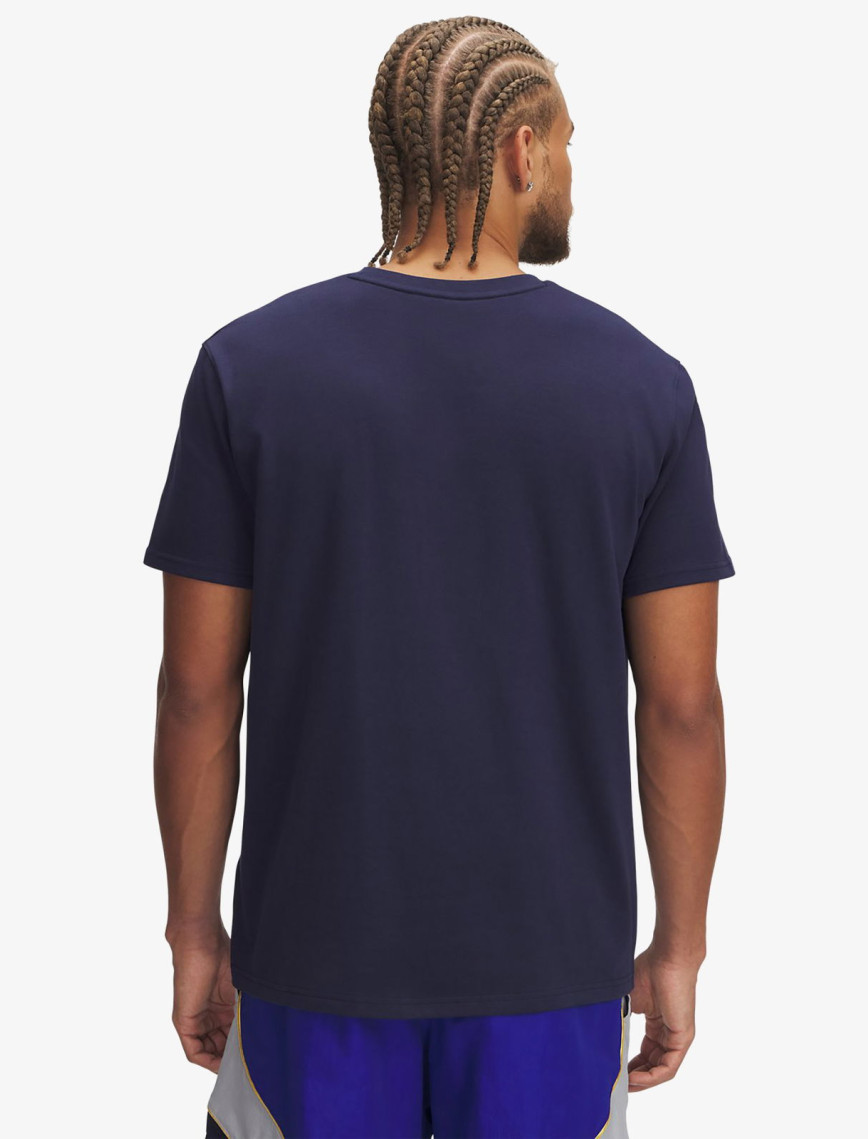 Under Armour Heavyweight LC Patch Erkek Lacivert T-Shirt Under Armour Heavyweight LC Patch Erkek Lacivert T-Shirt