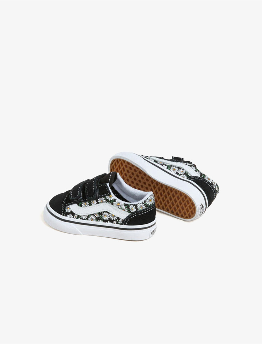 Vans Old Skool Daisies Bebek Siyah Sneaker Vans Old Skool Daisies Bebek Siyah Sneaker