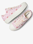 Converse Chuck Taylor All Star Lift Rose Cross Stitch Unisex Pembe Platform Sneaker Converse Chuck Taylor All Star Lift Rose Cross Stitch Unisex Pembe Platform Sneaker