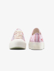 Converse Chuck Taylor All Star Lift Rose Cross Stitch Unisex Pembe Platform Sneaker Converse Chuck Taylor All Star Lift Rose Cross Stitch Unisex Pembe Platform Sneaker
