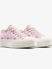 Converse Chuck Taylor All Star Lift Rose Cross Stitch Unisex Pembe Platform Sneaker Converse Chuck Taylor All Star Lift Rose Cross Stitch Unisex Pembe Platform Sneaker