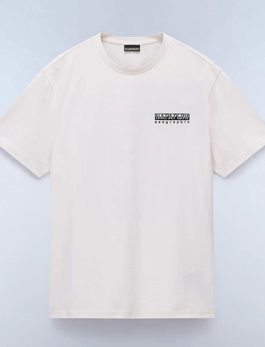 Napapijri  S-Vignoni Back SS Erkek Beyaz T-Shirt