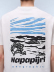 Napapijri  S-Vignoni Back SS Erkek Beyaz T-Shirt