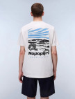 Napapijri  S-Vignoni Back SS Erkek Beyaz T-Shirt