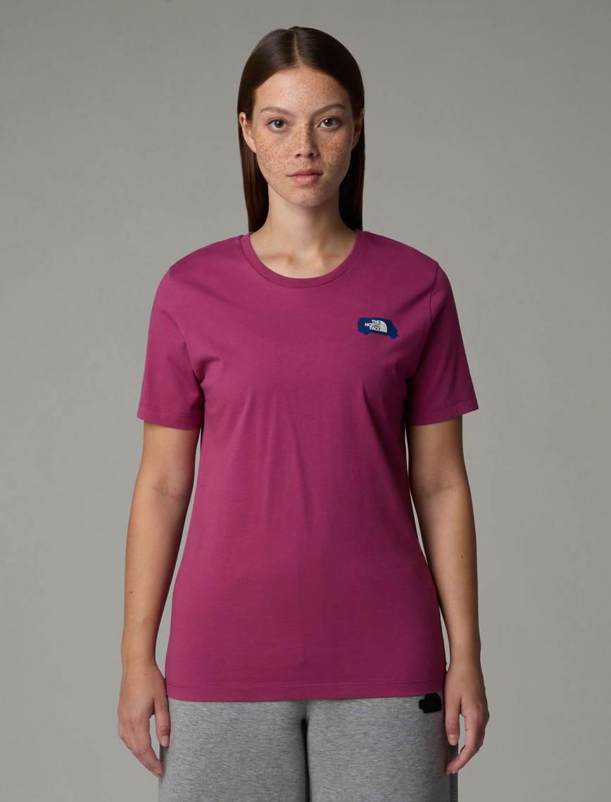 The North Face Outdoor Kadın Bordo T-Shirt The North Face Outdoor Kadın Bordo T-Shirt