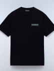 Napapijri  S-Vignoni Back SS Erkek Siyah T-Shirt