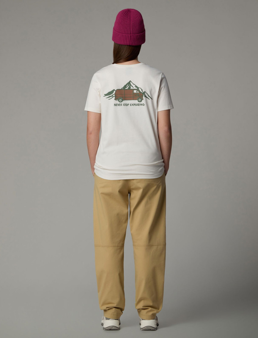 The North Face Outdoor Kadın Beyaz T-Shirt The North Face Outdoor Kadın Beyaz T-Shirt