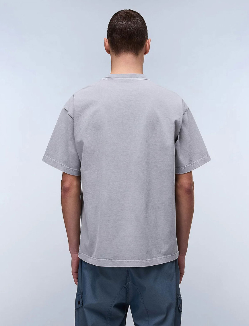 Napapijri S-Cortona SS Sum Erkek Gri T-Shirt Napapijri S-Cortona SS Sum Erkek Gri T-Shirt