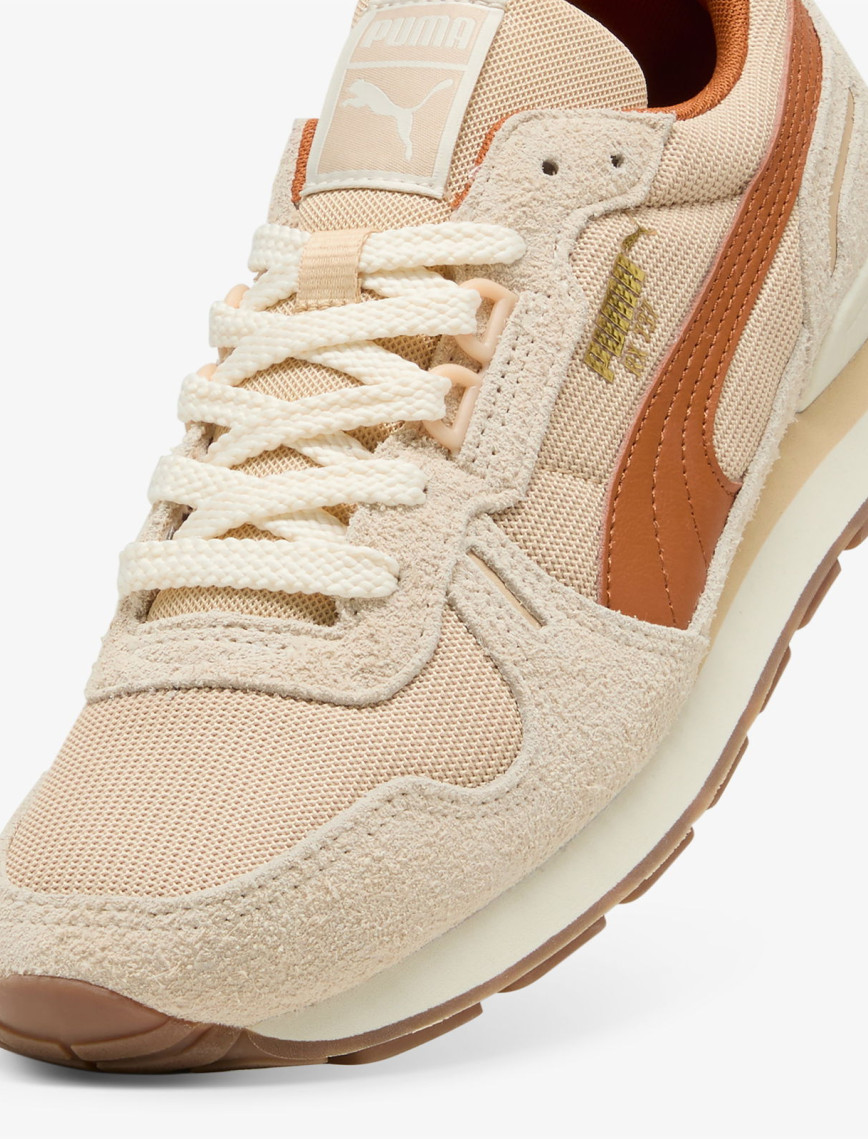 Puma Rx 737 Vintage Kadın Krem Spor Ayakkabı Puma Rx 737 Vintage Kadın Krem Spor Ayakkabı