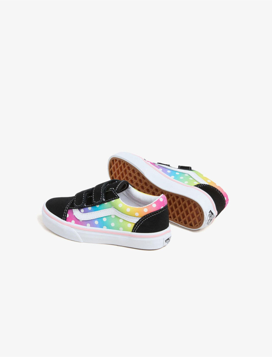 Vans Old Skool Çocuk Siyah Karanlıkta Parlayan Sneaker Vans Old Skool Çocuk Siyah Karanlıkta Parlayan Sneaker