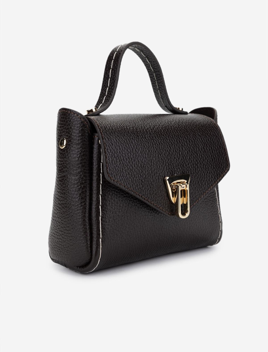 Valmenti Kadın Hakiki Deri Postacı Çanta