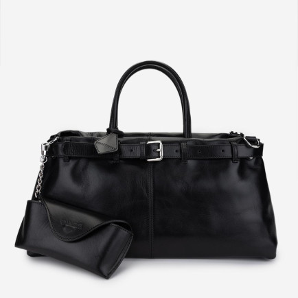 Valmenti Kadın Hakiki Deri Siyah Deri Kol Çantası Valmenti Kadın Hakiki Deri Siyah Deri Kol Çantası