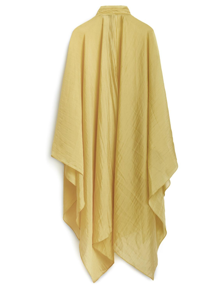 Asimetrik Tasarımlı Pelerin Asimetrik Tasarımlı Pelerin