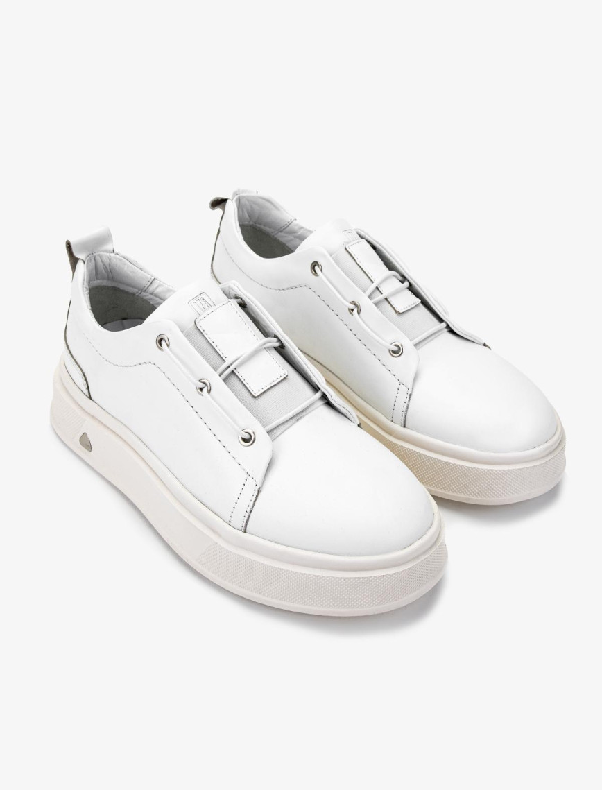 Valmenti Erkek Hakiki Deri Beyaz Sneakers & Spor Ayakkabı Valmenti Erkek Hakiki Deri Beyaz Sneakers & Spor Ayakkabı