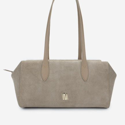 Valmenti Kadın Hakiki Deri Bej Süet Omuz Çanta Valmenti Kadın Hakiki Deri Bej Süet Omuz Çanta