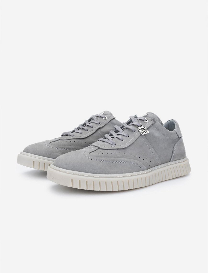 Valmenti Erkek Hakiki Deri Gri Nubuk Sneakers & Spor Ayakkabı Valmenti Erkek Hakiki Deri Gri Nubuk Sneakers & Spor Ayakkabı