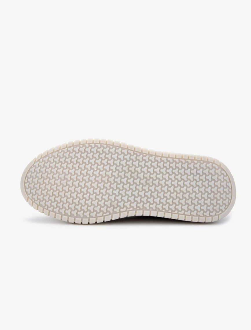 Valmenti Erkek Hakiki Deri Bej Süet Sneakers & Spor Ayakkabı