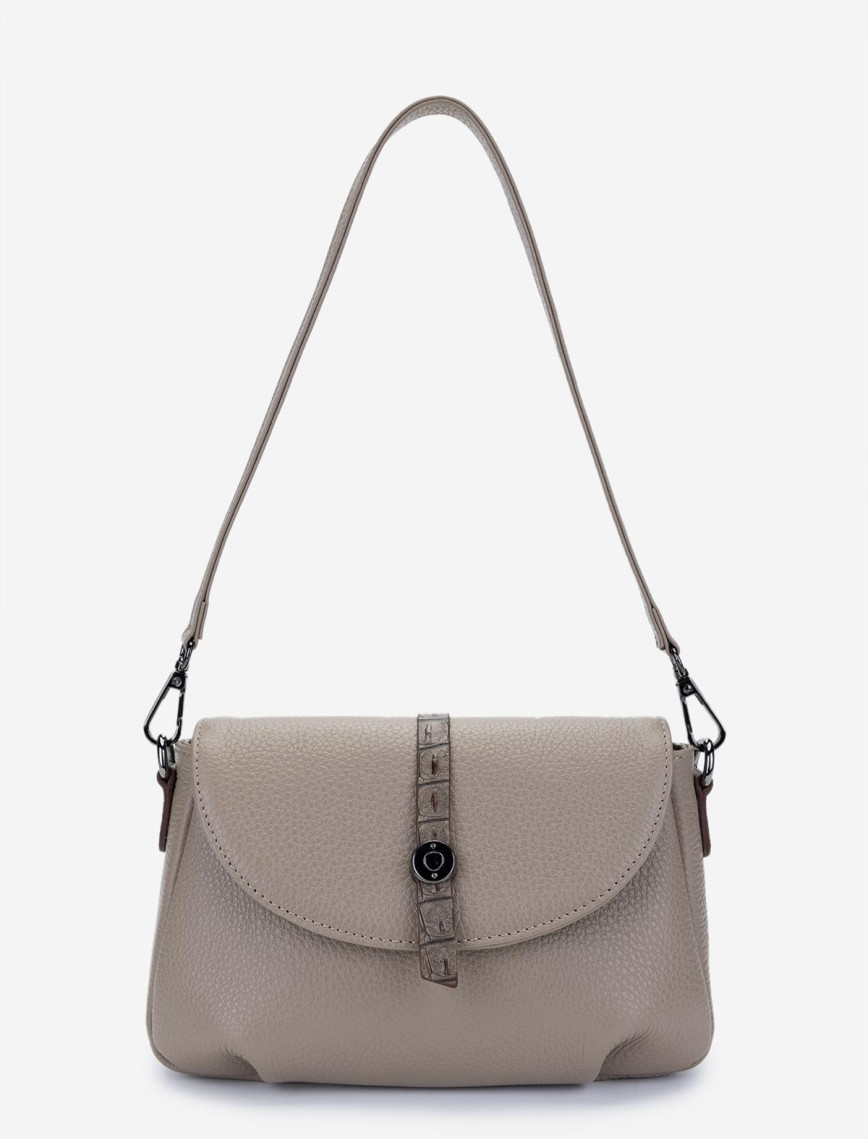 Valmenti Kadın Hakiki Deri Vizon Floter Kol Çantası Valmenti Kadın Hakiki Deri Vizon Floter Kol Çantası