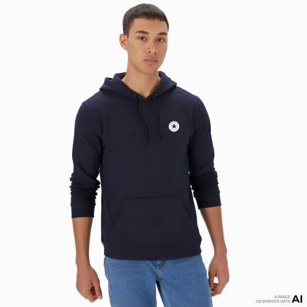 Converse Go-To Unisex Siyah Hoodie Converse Go-To Unisex Siyah Hoodie