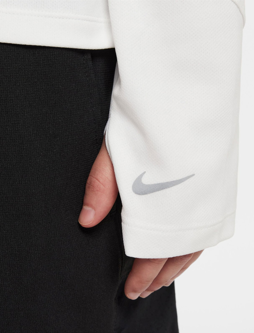 Nike Dri-Fit Multi Çocuk Beyaz Eşofman Üstü Nike Dri-Fit Multi Çocuk Beyaz Eşofman Üstü