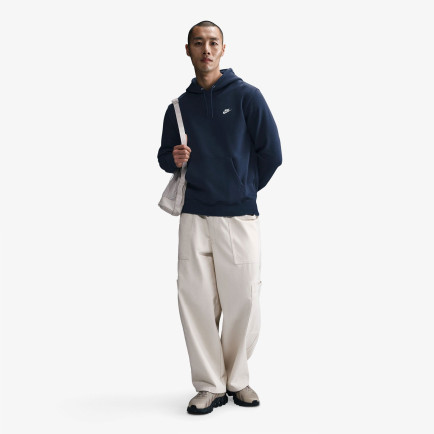 Nike Club Pullover Fleece Erkek Mavi Sweatshirt Nike Club Pullover Fleece Erkek Mavi Sweatshirt