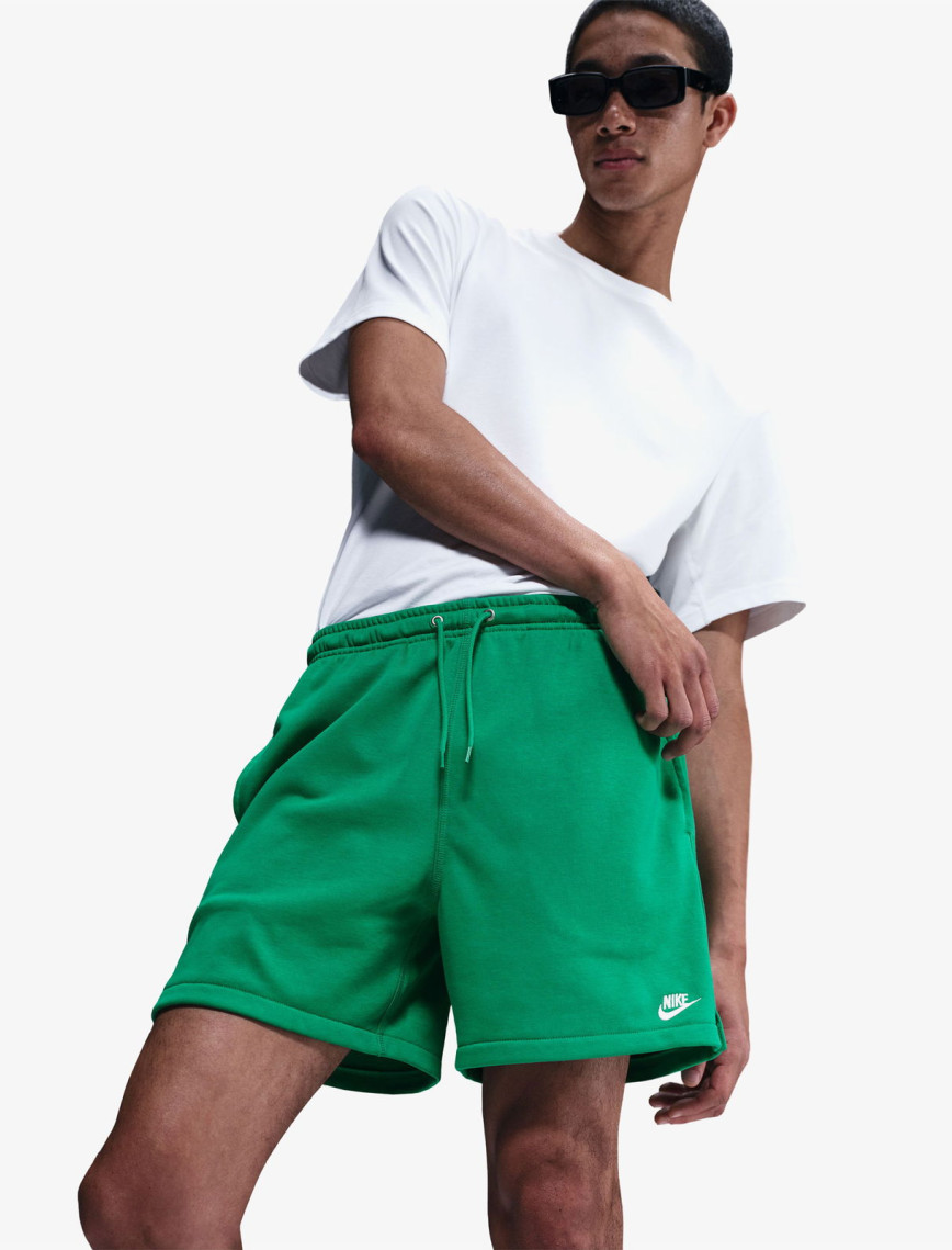 Nike Club Flow Erkek Yeşil Şort Nike Club Flow Erkek Yeşil Şort