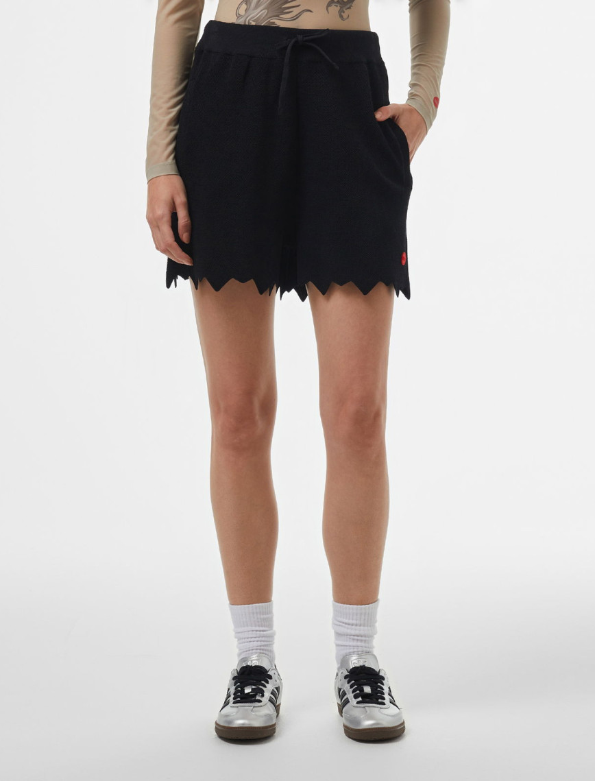 UNITED4 Kadın Siyah Şort UNITED4 Kadın Siyah Şort