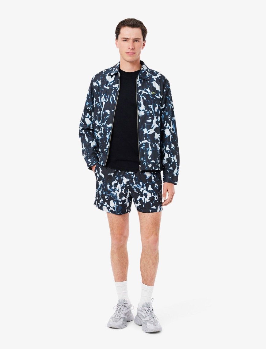 Lacoste Print Motif Erkek Siyah T-Shirt Lacoste Print Motif Erkek Siyah T-Shirt