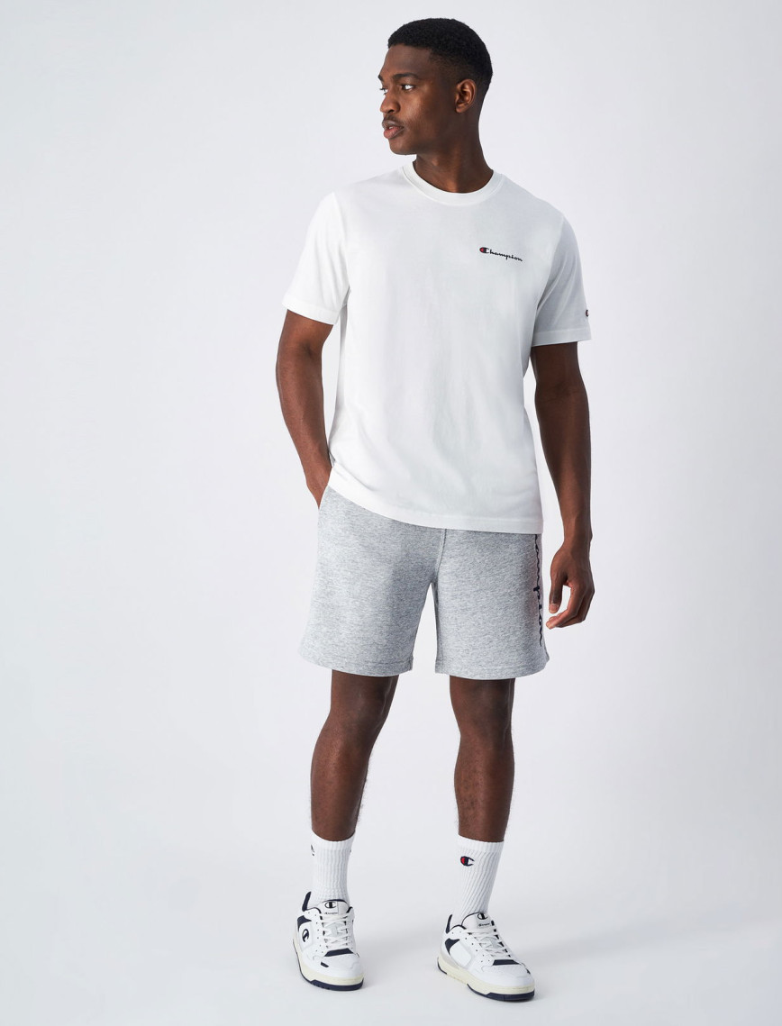 Champion Icons SS Erkek Beyaz T-Shirt Champion Icons SS Erkek Beyaz T-Shirt