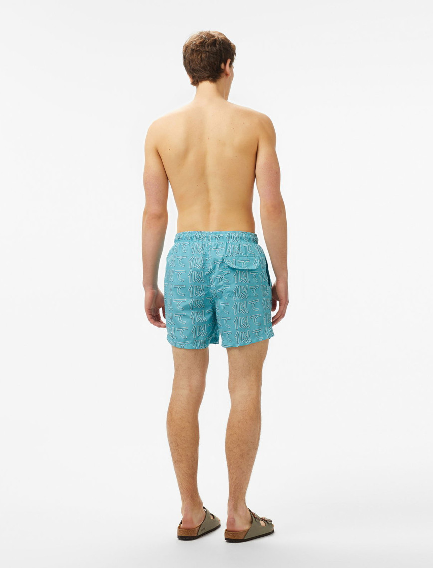 UNITED4 Erkek Mavi Mayo Şort UNITED4 Erkek Mavi Mayo Şort