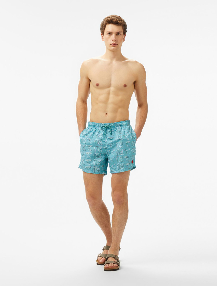 UNITED4 Erkek Siyah Mayo Şort UNITED4 Erkek Siyah Mayo Şort