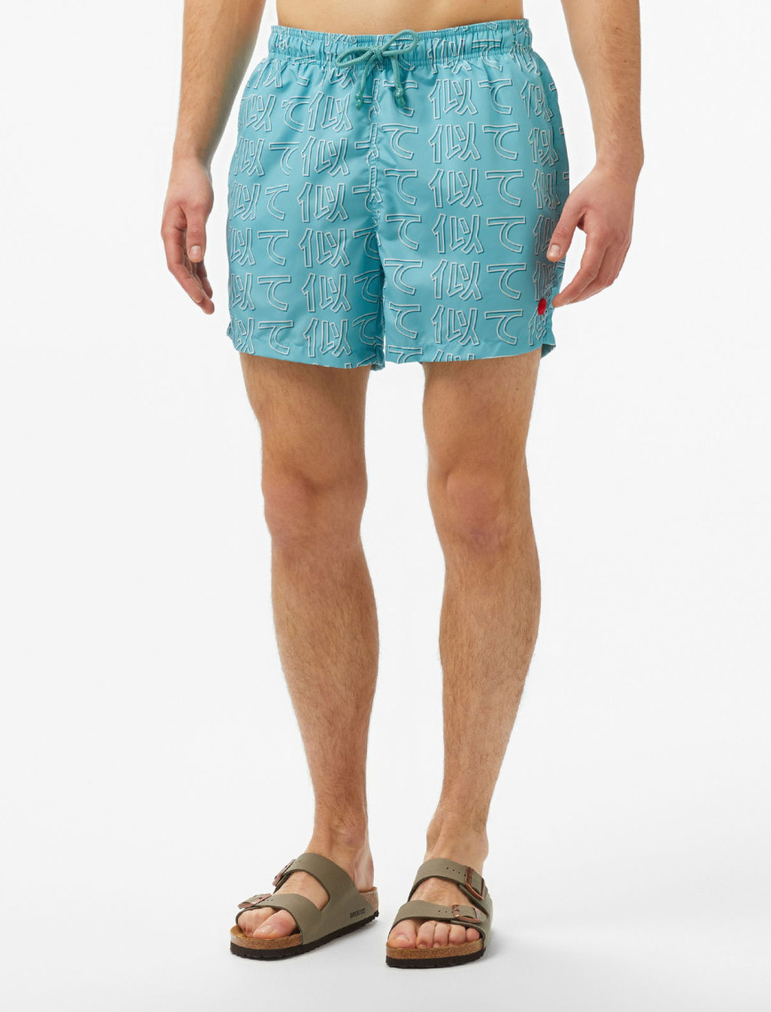 UNITED4 Erkek Mavi Mayo Şort UNITED4 Erkek Mavi Mayo Şort