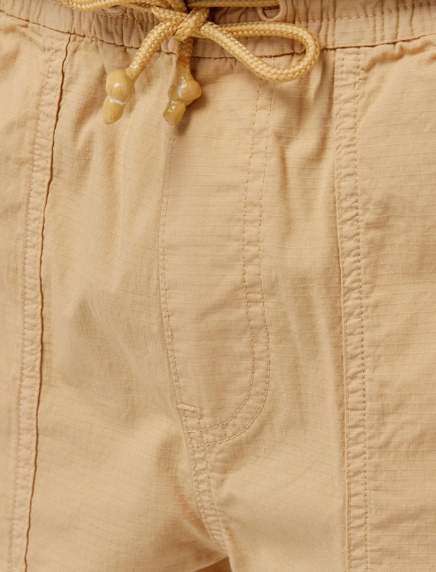 UNITED4 Oversize Erkek Kahverengi Pantolon