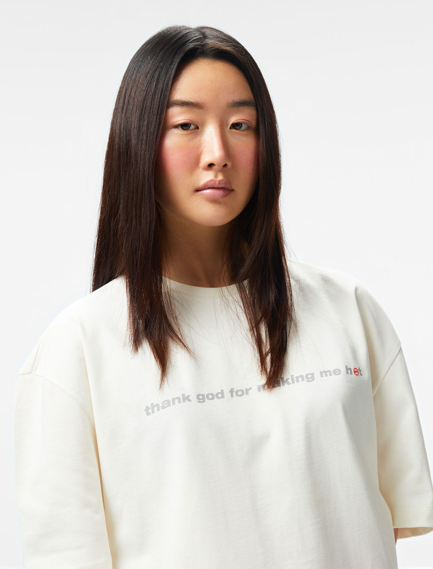 UNITED4 Kadın Bej T-Shirt