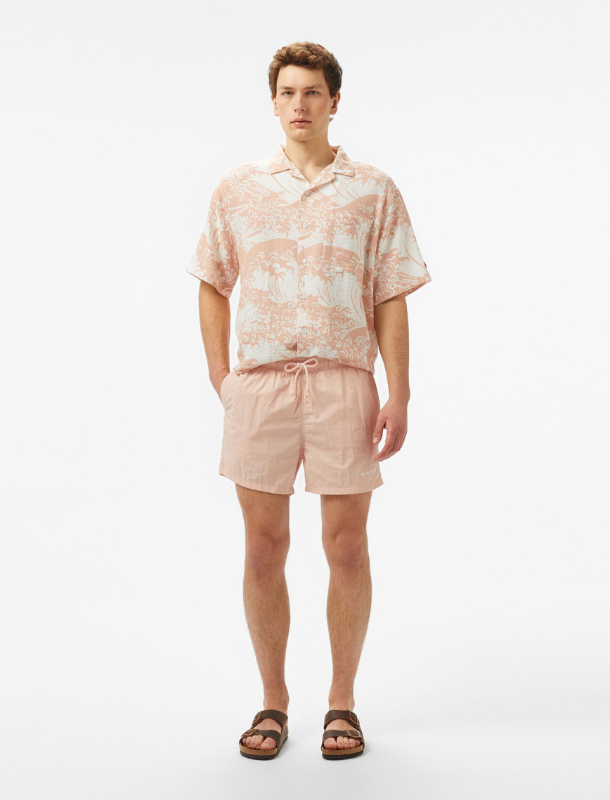 UNITED4 Erkek Pembe Mayo Şort