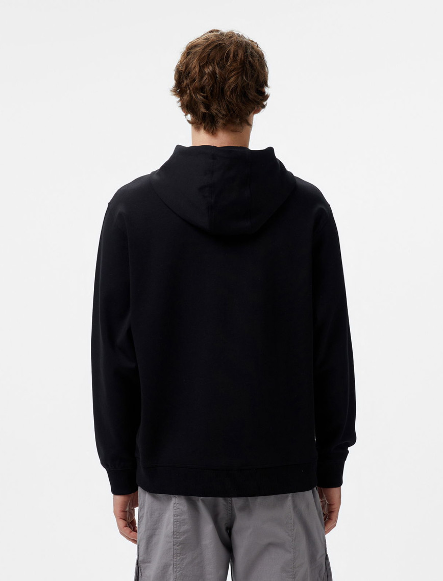 UNITED4 Erkek Siyah Sweatshirt