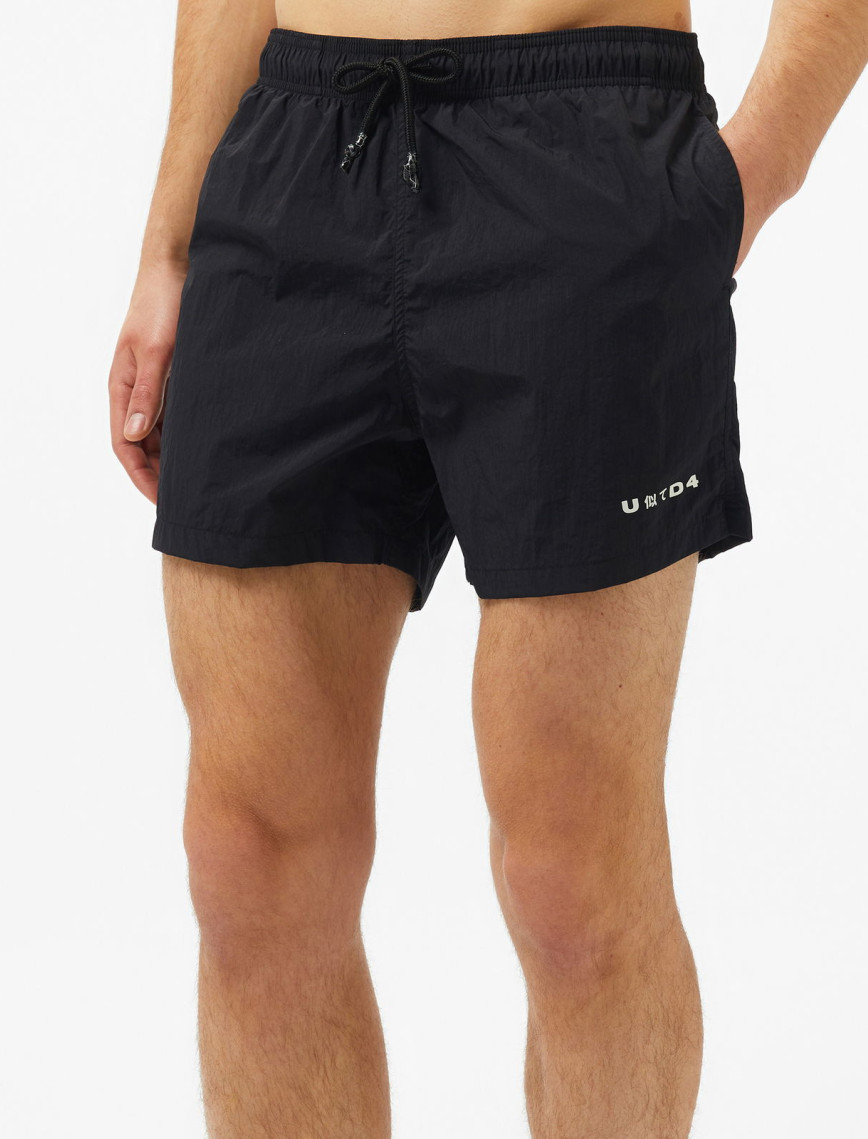 UNITED4 Erkek Siyah Mayo Şort