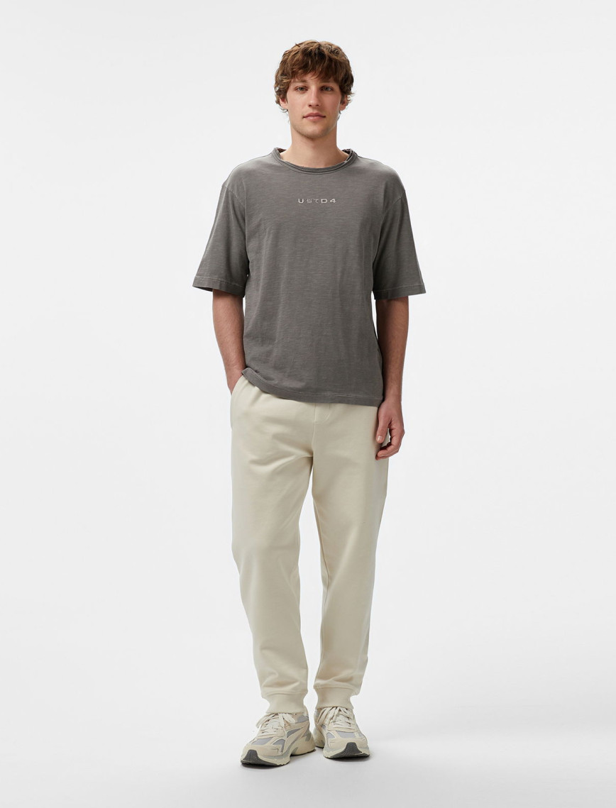 UNITED4 Erkek Gri T-Shirt UNITED4 Erkek Gri T-Shirt