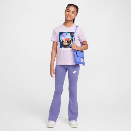 Nike Sportswear Classics Çocuk Mor Tayt Nike Sportswear Classics Çocuk Mor Tayt