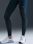 Nike Pro Dri-Fit Mid-Rise Kadın Lacivert Tayt