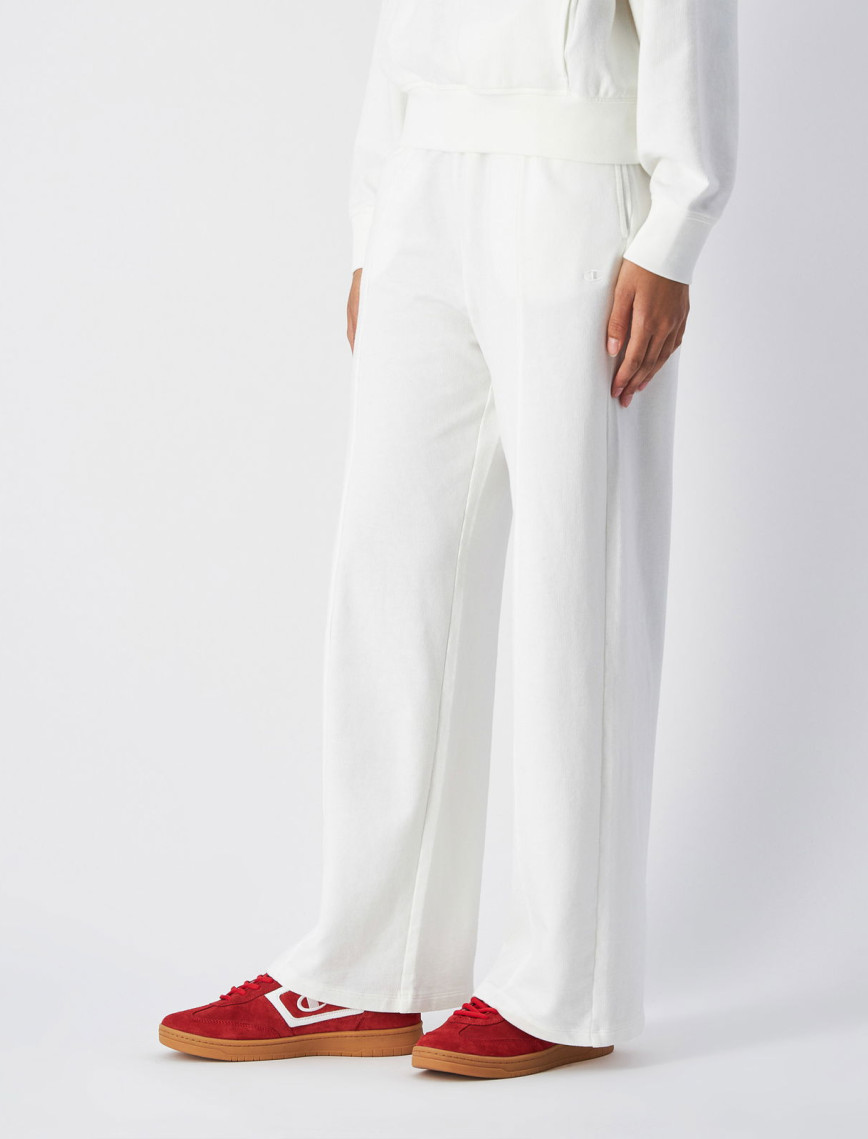 Champion Wide Leg Kadın Beyaz Eşofman Altı Champion Wide Leg Kadın Beyaz Eşofman Altı