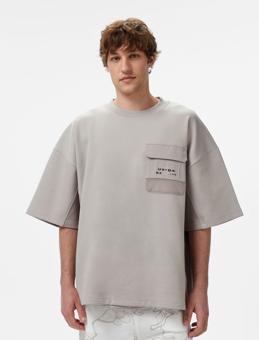 UNITED4 Kiyo Erkek Gri T-Shirt UNITED4 Kiyo Erkek Gri T-Shirt