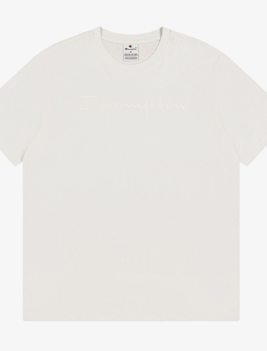 Champion SS Erkek Krem T-Shirt Champion SS Erkek Krem T-Shirt