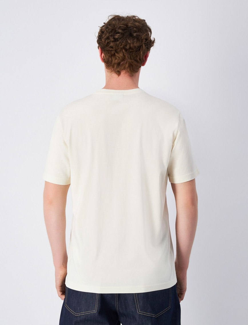 Champion SS Erkek Krem T-Shirt Champion SS Erkek Krem T-Shirt