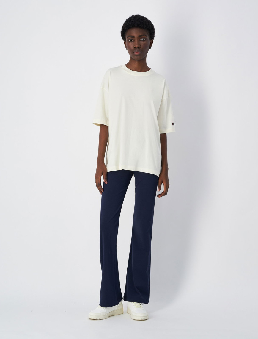 Champion SS Kadın Beyaz T-Shirt Champion SS Kadın Beyaz T-Shirt