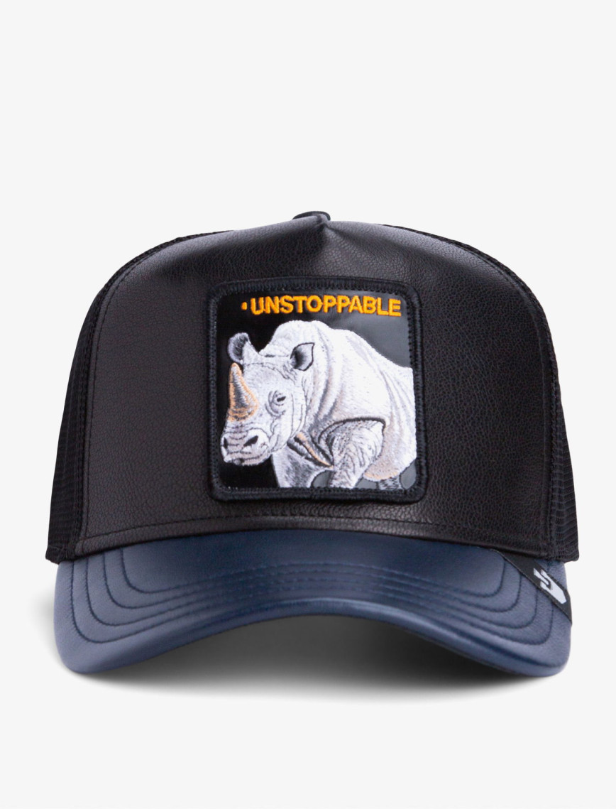 Goorin Bros Shleather Rhino Unisex Siyah Şapka Goorin Bros Shleather Rhino Unisex Siyah Şapka