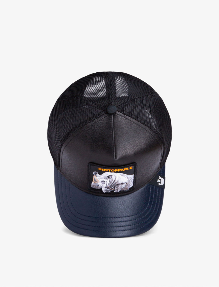 Goorin Bros Shleather Rhino Unisex Siyah Şapka Goorin Bros Shleather Rhino Unisex Siyah Şapka