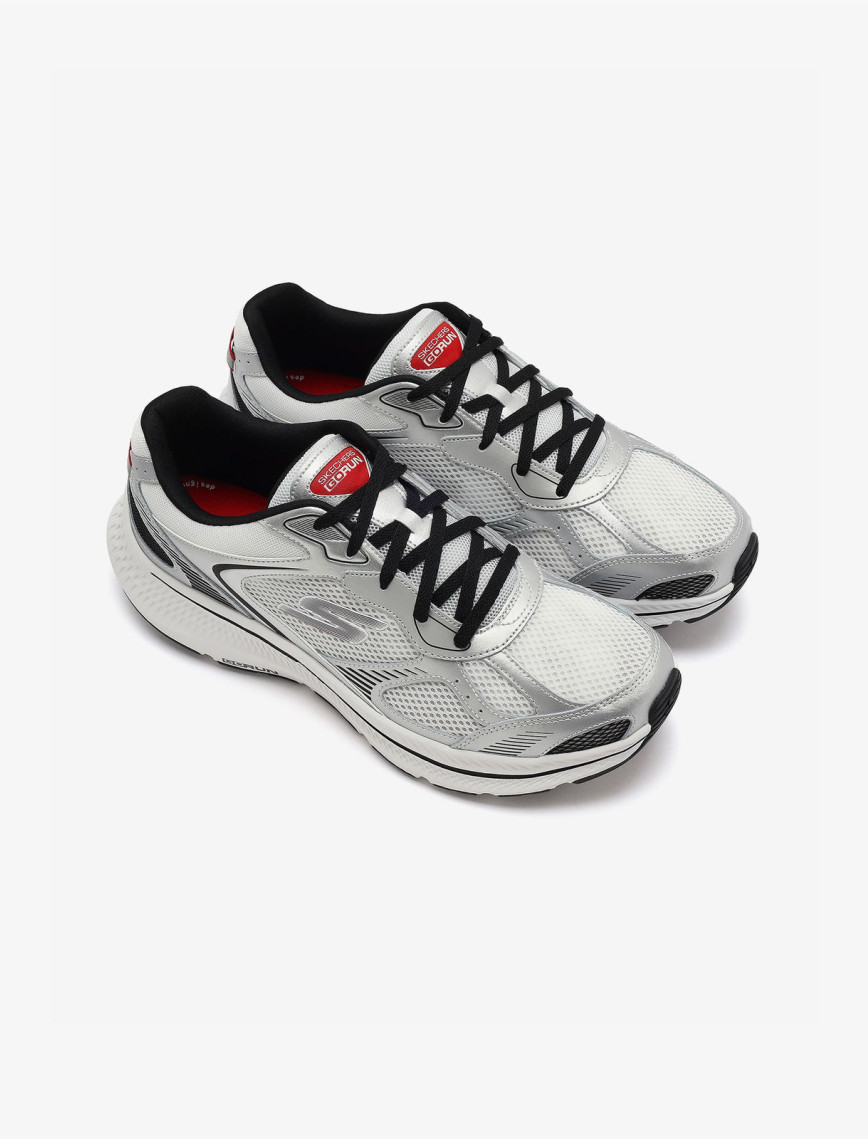 Skechers Go Run Consistent 2.0 Volt Erkek Gri Beyaz Koşu Ayakkabısı Skechers Go Run Consistent 2.0 Volt Erkek Gri Beyaz Koşu Ayakkabısı