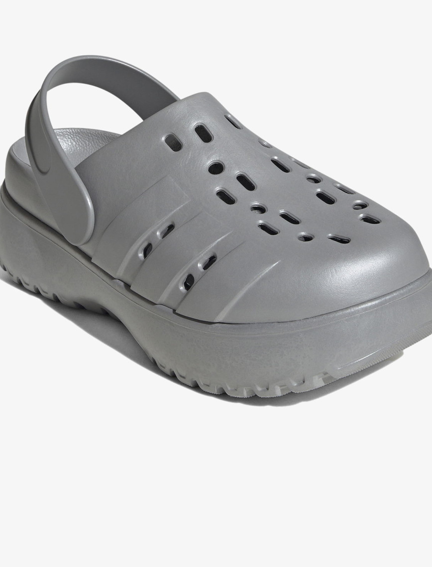 adidas AdıletteClogPlatform Gri Unisex Sandalet adidas AdıletteClogPlatform Gri Unisex Sandalet